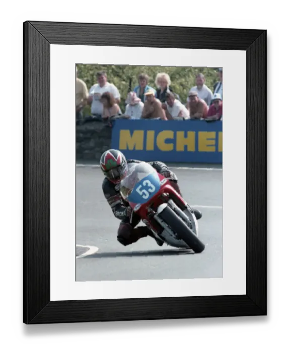 Framed Print : Denis McCullough (Yamaha) 1992 Junior TT Framed Print : Denis McCullough (Yamaha) 1992 Junior TT