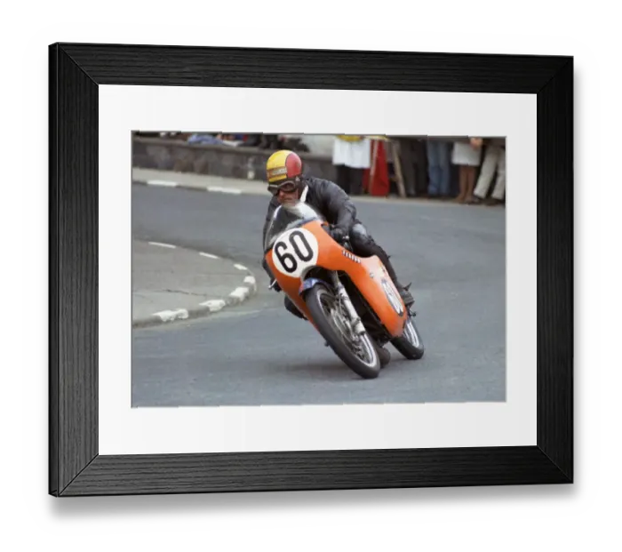 Framed Print : John McNeil (Bultaco) 1969 Ultra Lightweight TT Framed Print : John McNeil (Bultaco) 1969 Ultra Lightweight TT
