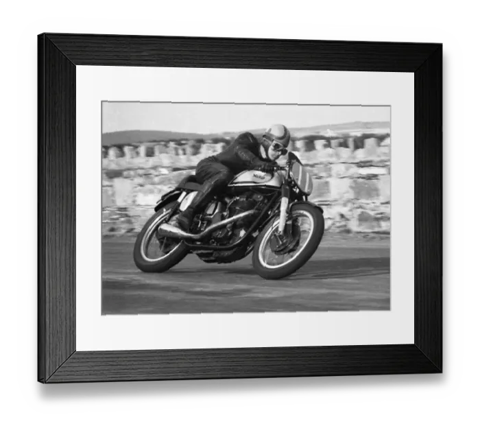 Framed Print : John Griffiths (Norton) 1959 Southern 100 Framed Print : John Griffiths (Norton) 1959 Southern 100