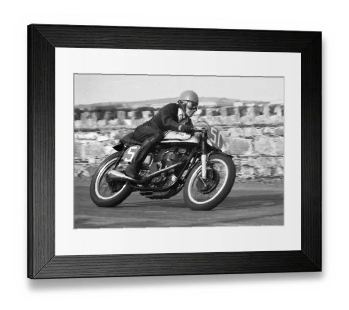 Framed Print : R Williams (Norton) 1959 Southern 100 Framed Print : R Williams (Norton) 1959 Southern 100