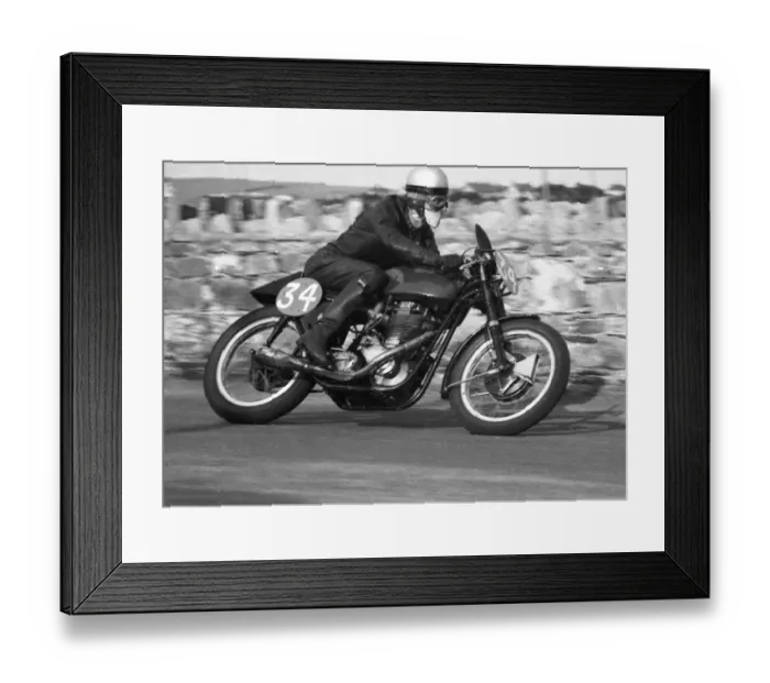 Framed Print : Bill Prowting (BSA) 1959 Southern 100 Framed Print : Bill Prowting (BSA) 1959 Southern 100