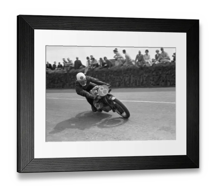 Framed Print : Bill Smith (NSU) 1960 Southern 100 Framed Print : Bill Smith (NSU) 1960 Southern 100