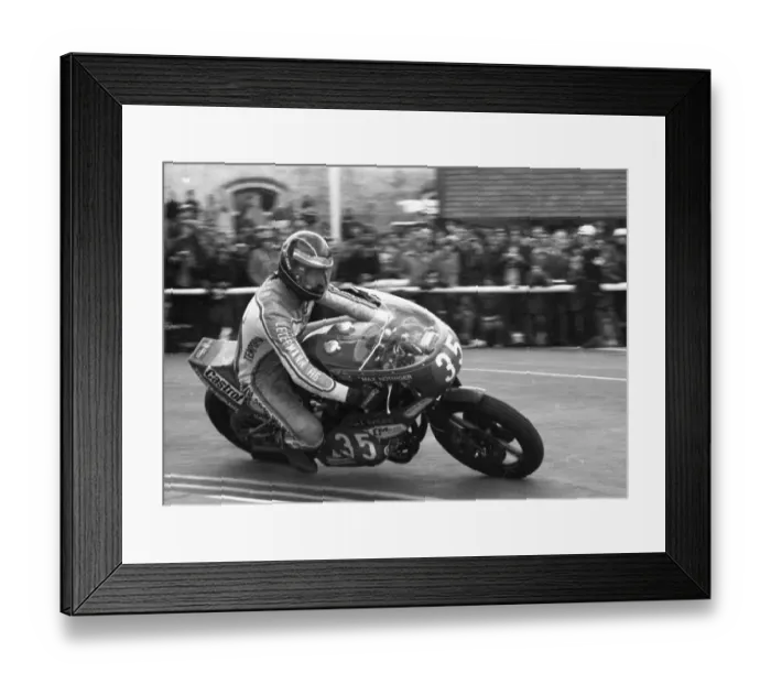 Framed Print : Max Nothinger (Egli Kawasaki) 1980 Formula One TT Framed Print : Max Nothinger (Egli Kawasaki) 1980 Formula One TT