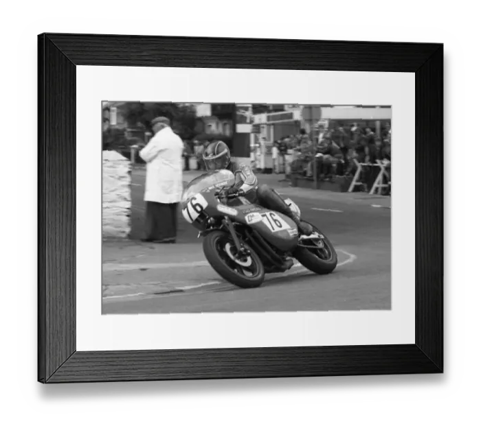 Framed Print : Max Nothinger (Egli Kawasaki) 1980 Classic TT Framed Print : Max Nothinger (Egli Kawasaki) 1980 Classic TT