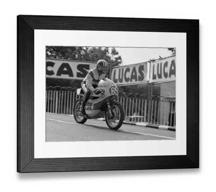 Framed Print : Donal Cormican (Yamaha) 1975 Lightweight TT Framed Print : Donal Cormican (Yamaha) 1975 Lightweight TT