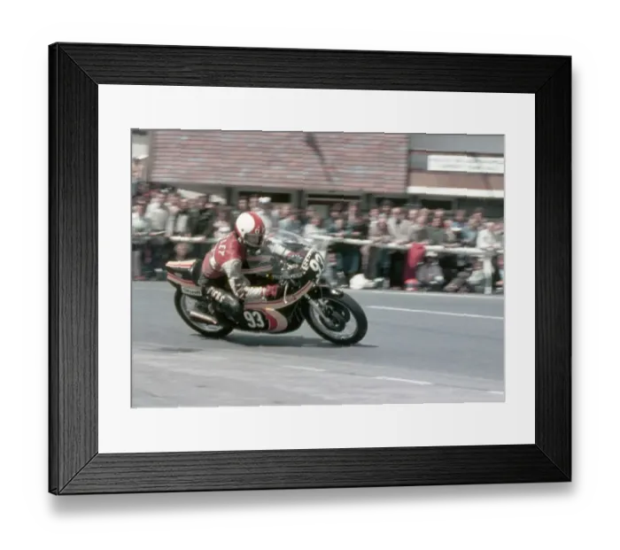 Framed Print : Derek Huxley (Honda) 1981 Formula Three TT Framed Print : Derek Huxley (Honda) 1981 Formula Three TT