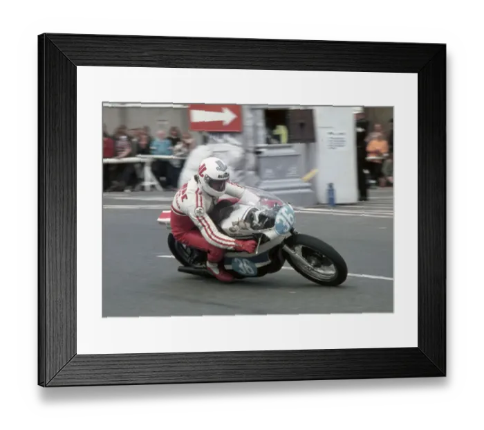 Framed Print : Rob Claude (Yamaha) 1981 Formula Two TT Framed Print : Rob Claude (Yamaha) 1981 Formula Two TT