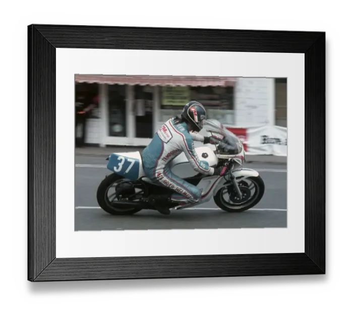 Framed Print : Max Nothinger (Yamaha) 1981 Formula Two TT Framed Print : Max Nothinger (Yamaha) 1981 Formula Two TT