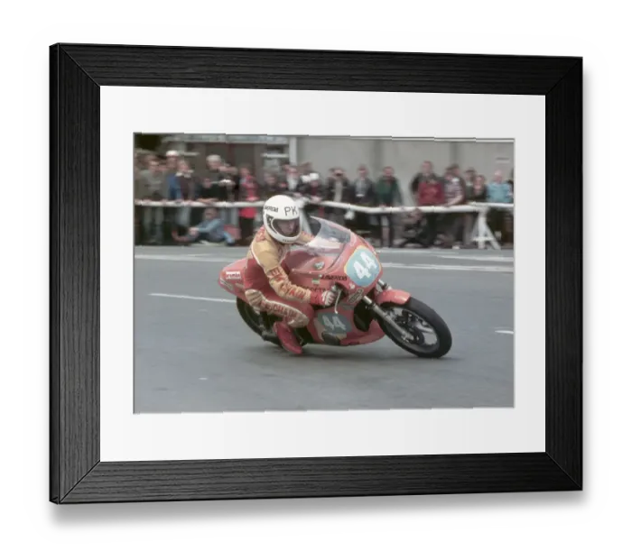Framed Print : Pete Davies (Laverda) 1981 Formula Two TT Framed Print : Pete Davies (Laverda) 1981 Formula Two TT
