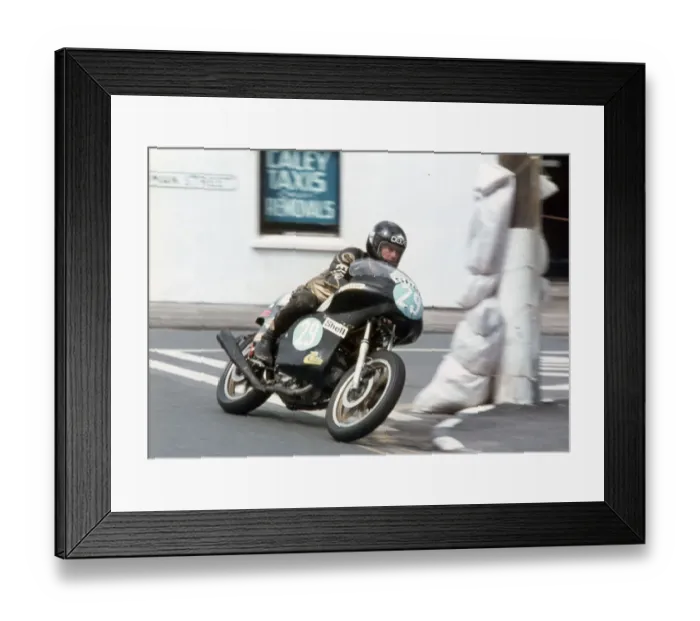 Framed Print : Hans Otto Butenuth (Ducati) 1981 Formula Two TT Framed Print : Hans Otto Butenuth (Ducati) 1981 Formula Two TT
