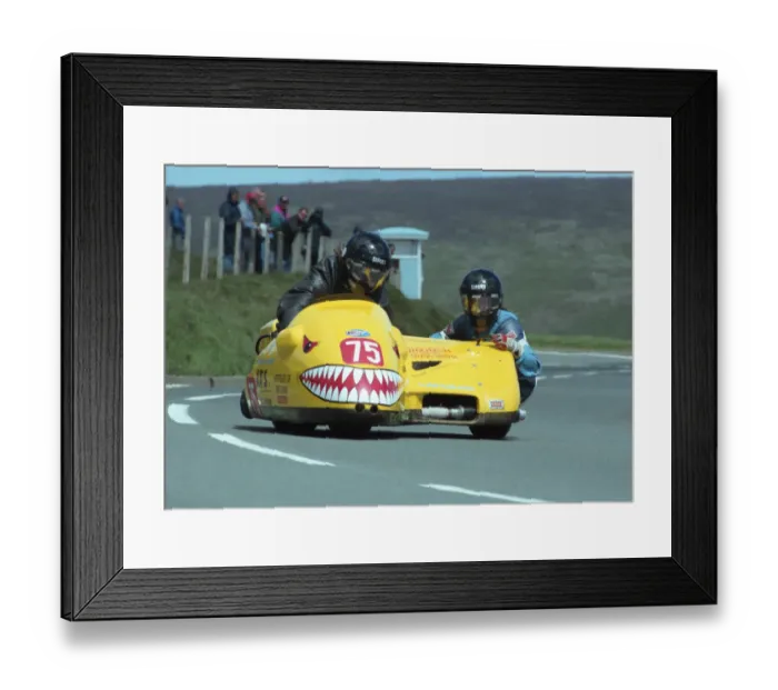 Framed Print : Peter Knight & Sue Eccles (RCN Honda) 1995 Sidecar TT Framed Print : Peter Knight & Sue Eccles (RCN Honda) 1995 Sidecar TT