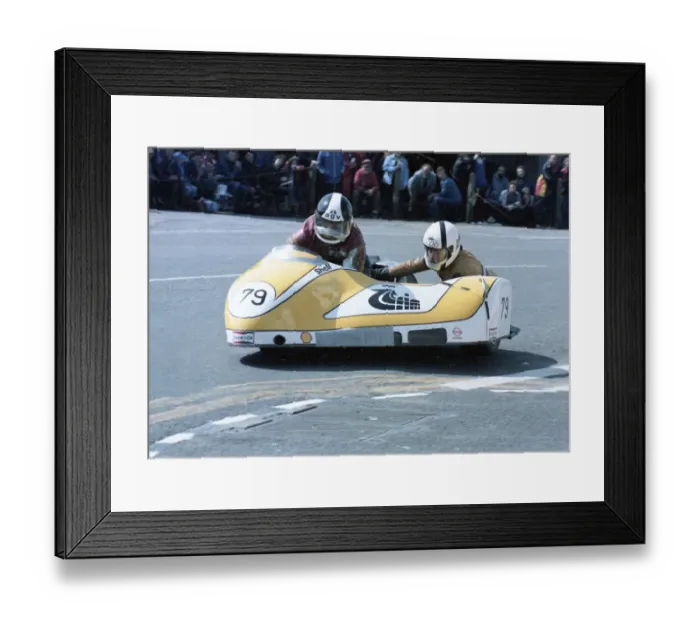 Framed Print : Axel Von Berg & Gerhard Poppe (Yamaha) 1981 Sidecar TT Framed Print : Axel Von Berg & Gerhard Poppe (Yamaha) 1981 Sidecar TT