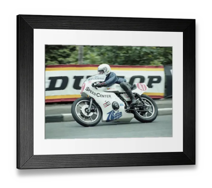 Framed Print : Herman Fuleda (Kawasaki) 1981 Formula One TT Framed Print : Herman Fuleda (Kawasaki) 1981 Formula One TT