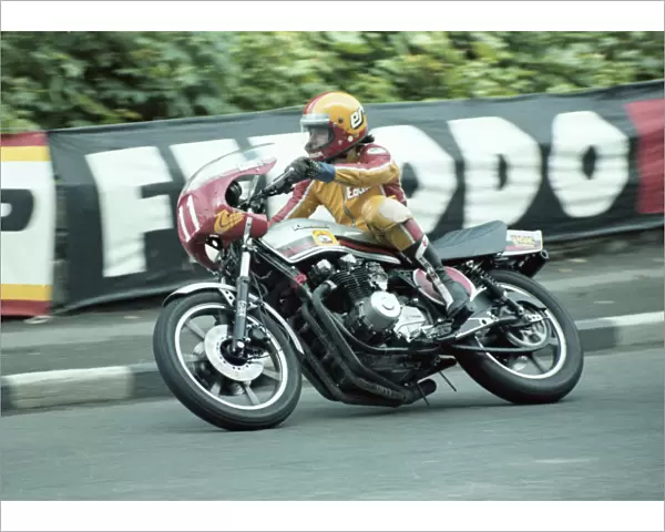 Eddie Roberts (Kawasaki) 1981 Formula One TT
