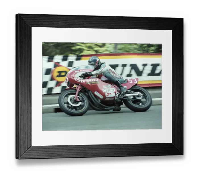 Framed Print : Max Nothiger (Egli Kawasaki) 1981 Formula One TT Framed Print : Max Nothiger (Egli Kawasaki) 1981 Formula One TT