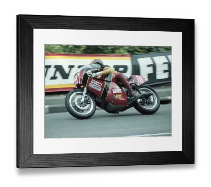 Framed Print : Steve Henshaw (Harrison Ducati) 1981 Formula One TT Framed Print : Steve Henshaw (Harrison Ducati) 1981 Formula One TT