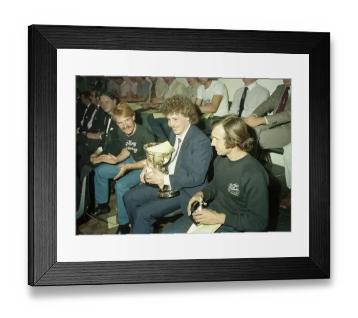 Framed Print : Graham King, Ian Ogden, Dave Pither, 1984 Senior Manx Grand Prix Framed Print : Graham King, Ian Ogden, Dave Pither, 1984 Senior Manx Grand Prix