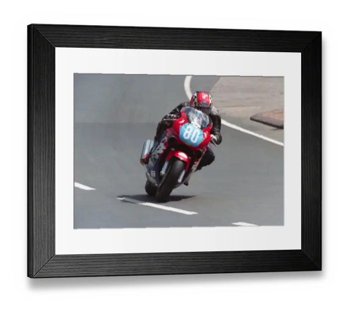 Framed Print : Stuart Murdoch (Honda) 1999 Junior TT Framed Print : Stuart Murdoch (Honda) 1999 Junior TT