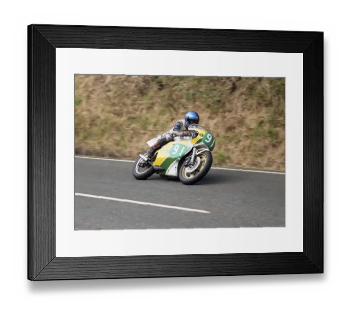 Framed Print : Cliff Peart (Yamaha) 1986 Lightweight Manx Grand Prix Framed Print : Cliff Peart (Yamaha) 1986 Lightweight Manx Grand Prix
