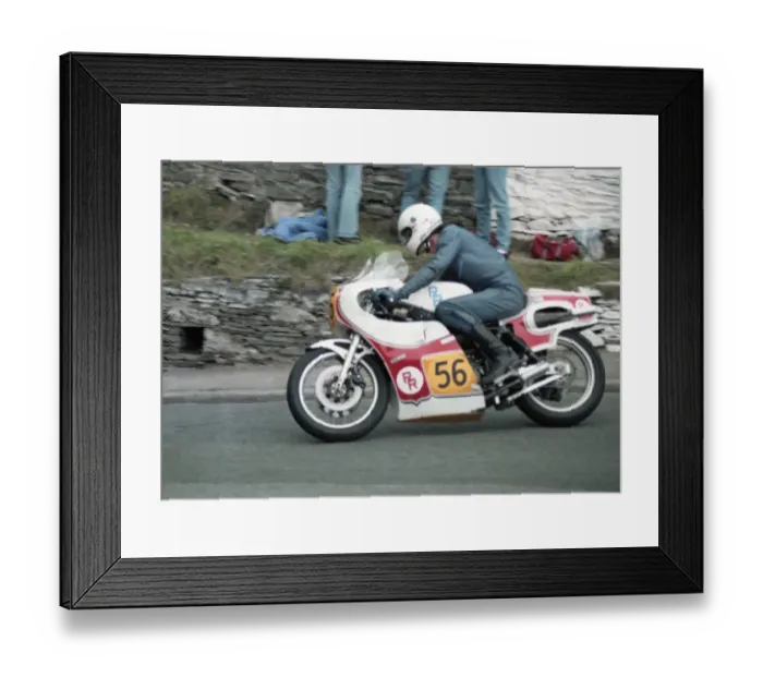 Framed Print : Rich Rogers (Suzuki) 1984 Senior Manx Grand Prix Framed Print : Rich Rogers (Suzuki) 1984 Senior Manx Grand Prix