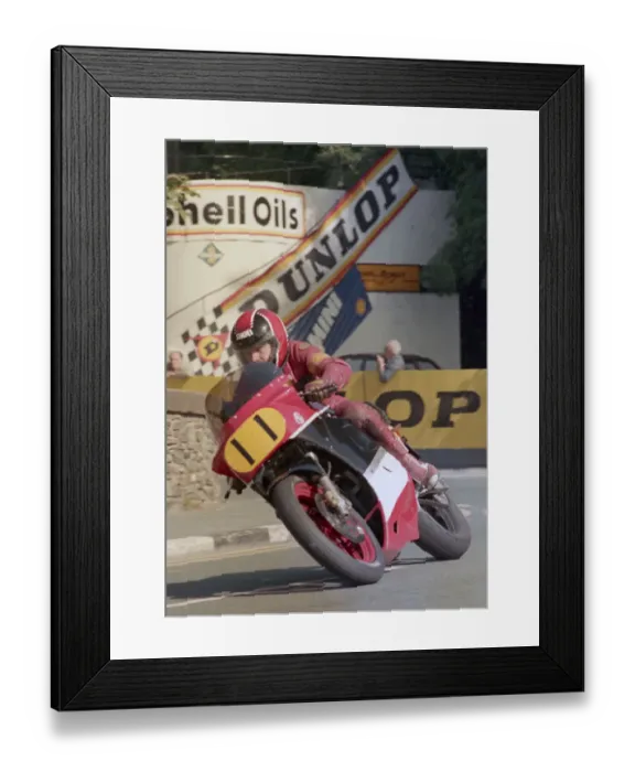 Framed Print : Stuart Raybould (Suzuki) 1987 Senior Manx Grand Prix Framed Print : Stuart Raybould (Suzuki) 1987 Senior Manx Grand Prix