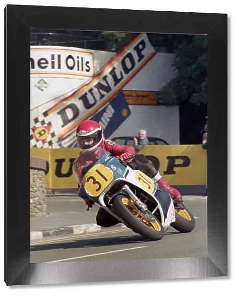 Ian Mitchell (Suzuki) 1987 Senior Manx Grand Prix