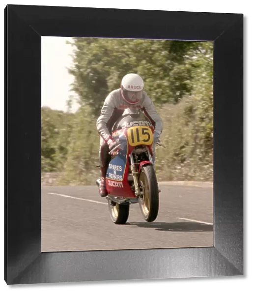 Bruce McCallum (Ducati) 1986 Senior Manx Grand Prix