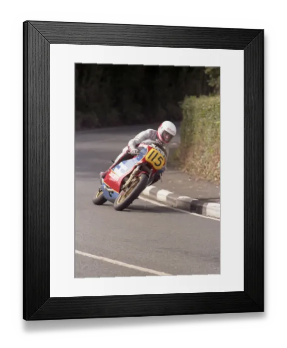Framed Print : Bruce McCallum (Ducati) 1986 Senior Manx Grand Prix Framed Print : Bruce McCallum (Ducati) 1986 Senior Manx Grand Prix
