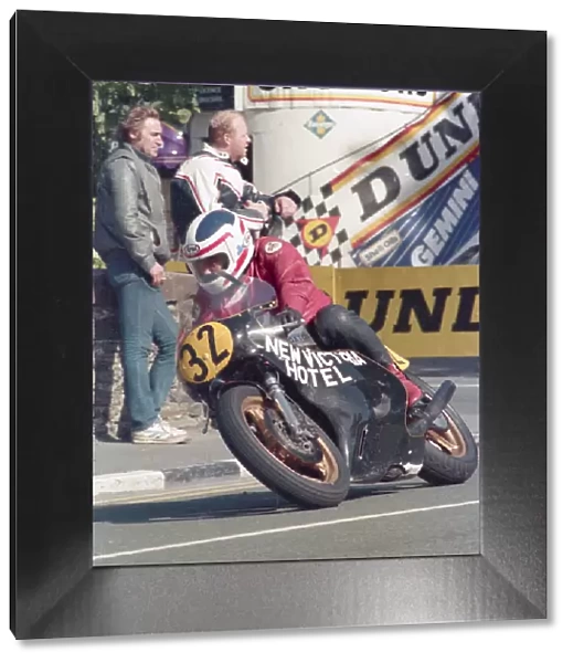 Russ Evans (Yamaha) 1987 Senior Manx Grand Prix