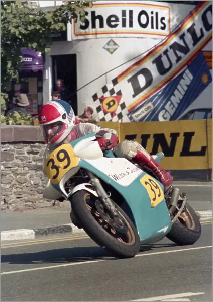 Norman Kneen (Suzuki) 1987 Senior Manx Grand Prix