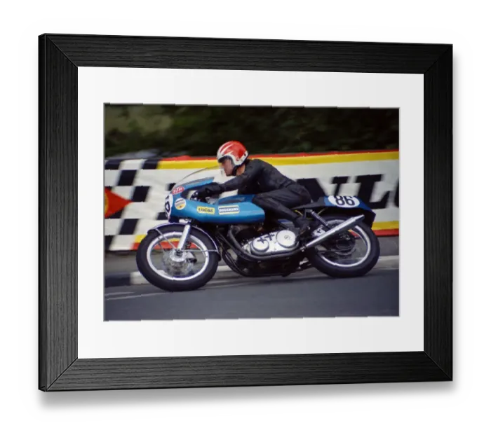 Framed Print : Walter Baxter (Norton) 1974 Formula 750 TT Framed Print : Walter Baxter (Norton) 1974 Formula 750 TT