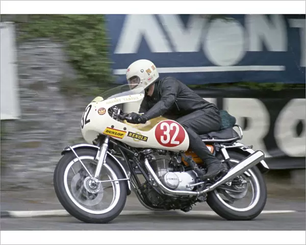 Mick Poxon (Yamaha) 1973 Production TT