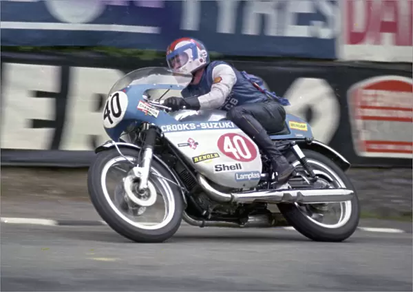 Stan Woods (Crooks Suzuki) 1973 Production TT