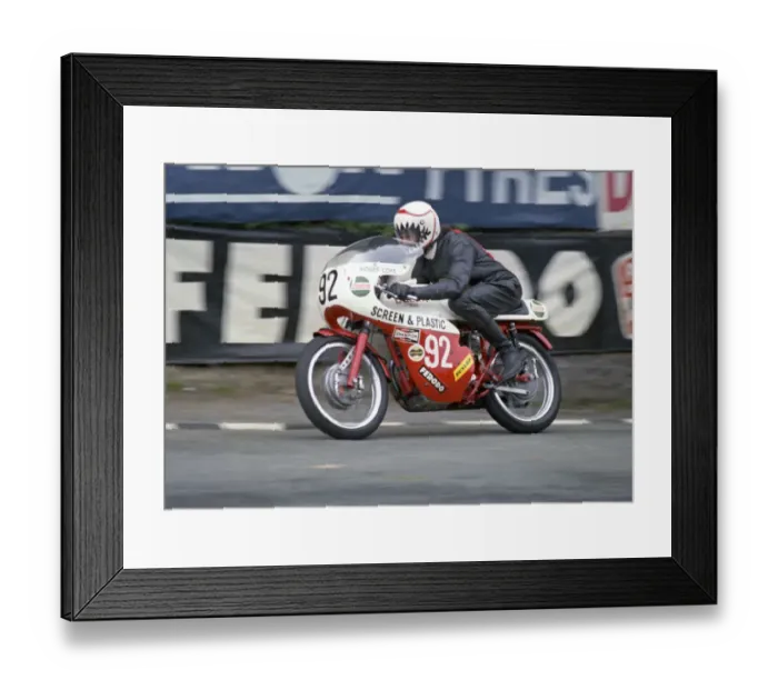 Framed Print : Roger Cope (Ducati) 1973 Production TT Framed Print : Roger Cope (Ducati) 1973 Production TT