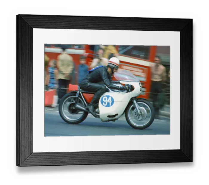 Framed Print : Walter Baxter (AJS) 1970 Junior TT Framed Print : Walter Baxter (AJS) 1970 Junior TT