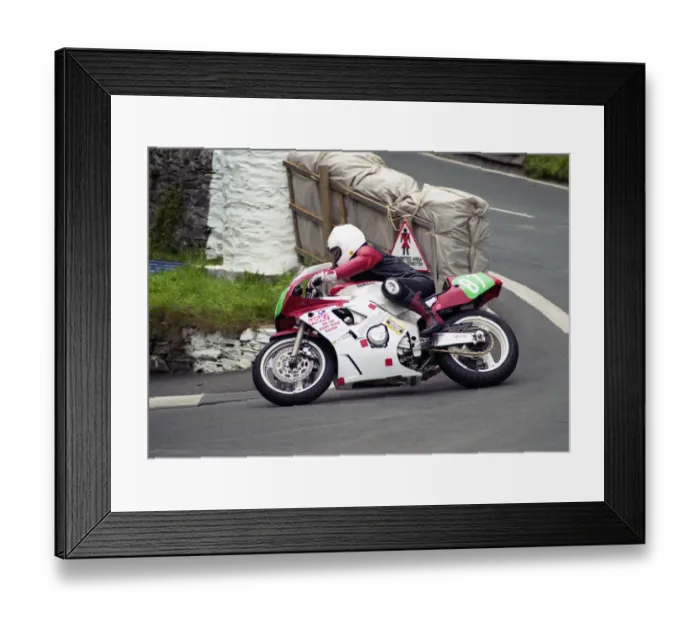 Framed Print : Dafydd Owen (Yamaha) 1999 Ultra Lightweight Manx Grand Prix Framed Print : Dafydd Owen (Yamaha) 1999 Ultra Lightweight Manx Grand Prix