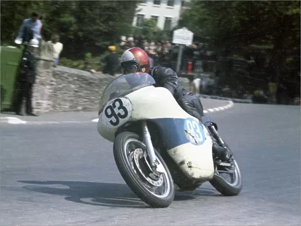 Brian Sapsford (AJS) 1967 Junior TT