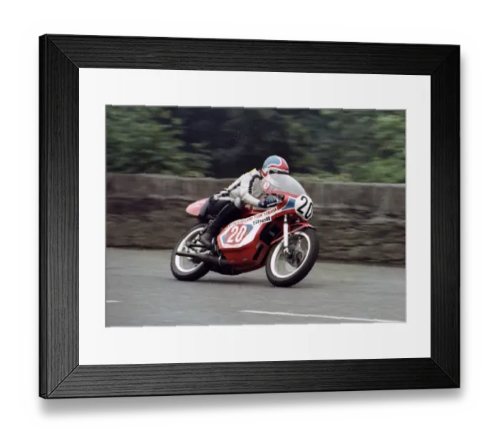 Framed Print : John Minchell (Yamaha) 1978 Newcomers Manx Grand Prix Framed Print : John Minchell (Yamaha) 1978 Newcomers Manx Grand Prix