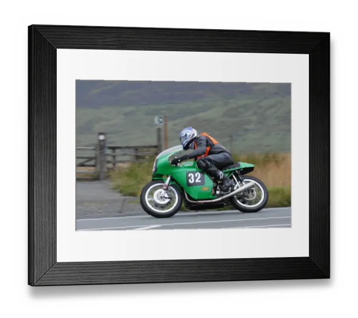 Framed Print : Walo Bertschinger (Paton) 2011 Senior Classic Manx Grand Prix Framed Print : Walo Bertschinger (Paton) 2011 Senior Classic Manx Grand Prix