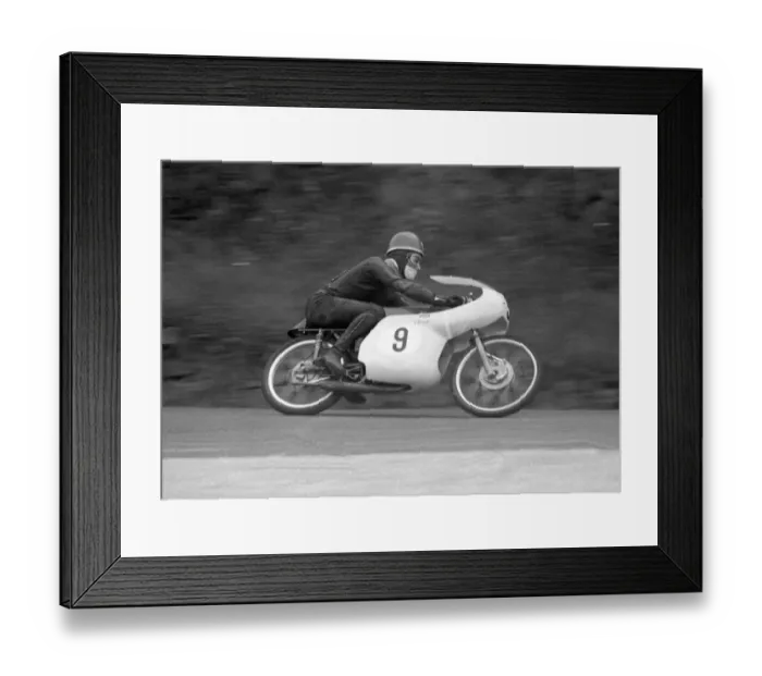 Framed Print : Luigi Taveri (Kreidler) 1964 50cc TT Framed Print : Luigi Taveri (Kreidler) 1964 50cc TT