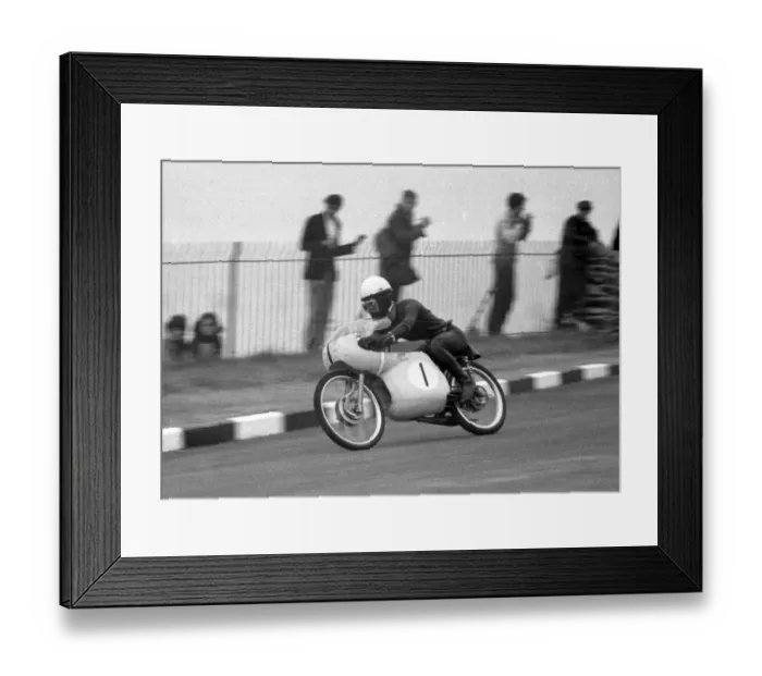 Framed Print : Hans Georg Anscheidt (Kreidler) 1964 50cc TT Framed Print : Hans Georg Anscheidt (Kreidler) 1964 50cc TT