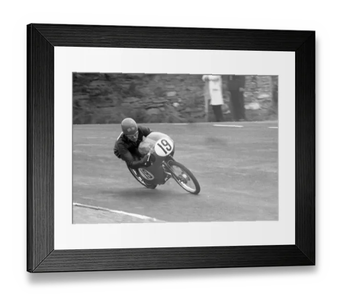 Framed Print : Don Juler (Itom) 1964 50cc TT Framed Print : Don Juler (Itom) 1964 50cc TT