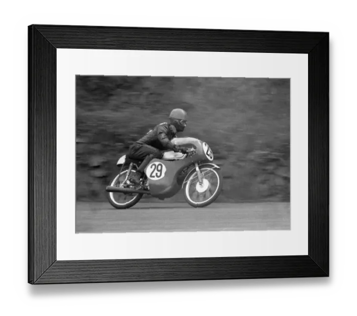 Framed Print : Jasper Smith (Honda) 1964 50cc TT Framed Print : Jasper Smith (Honda) 1964 50cc TT