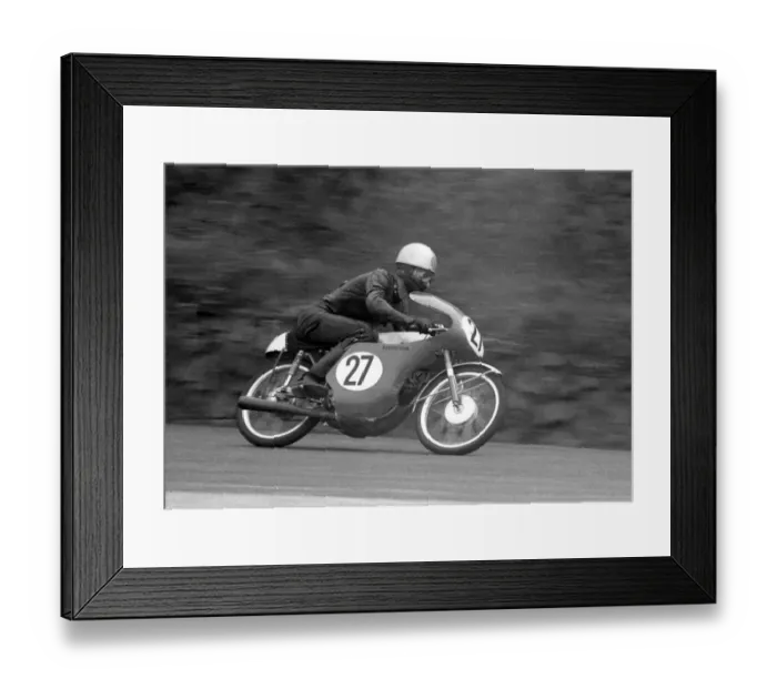 Framed Print : Phil Horsham (Honda) 1964 50cc TT Framed Print : Phil Horsham (Honda) 1964 50cc TT