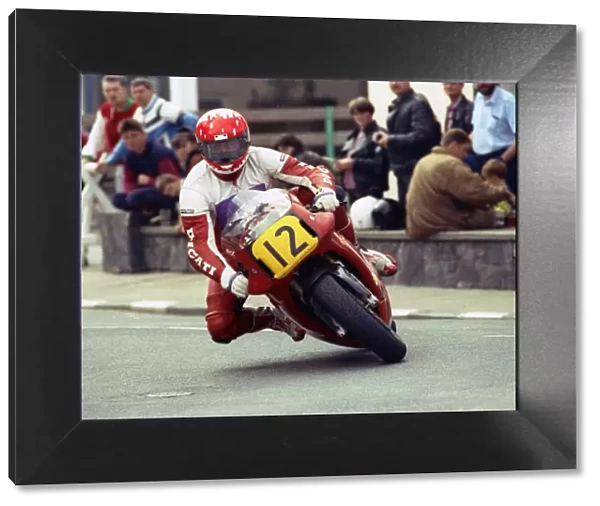 Nick Morgan (Ducati) 1993 Senior Manx Grand Prix