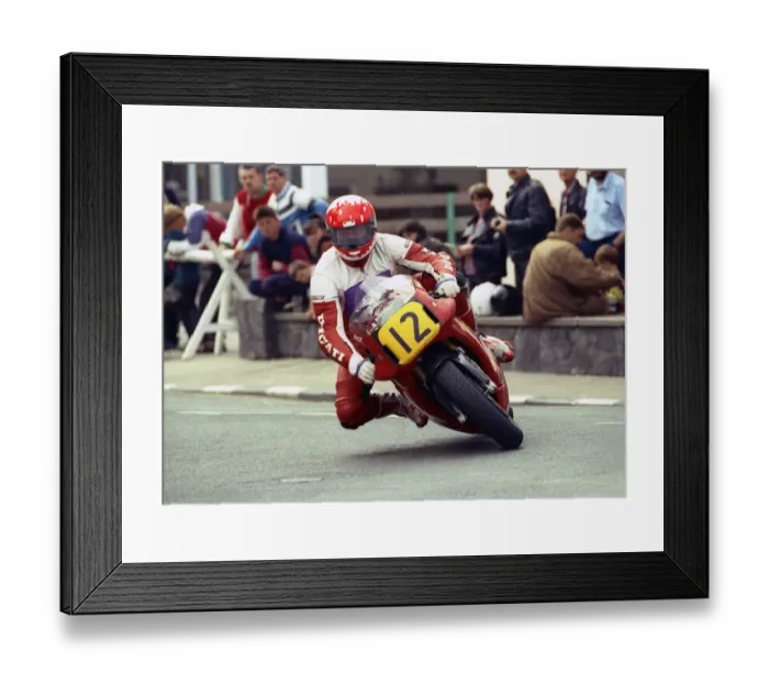 Framed Print : Nick Morgan (Ducati) 1993 Senior Manx Grand Prix Framed Print : Nick Morgan (Ducati) 1993 Senior Manx Grand Prix