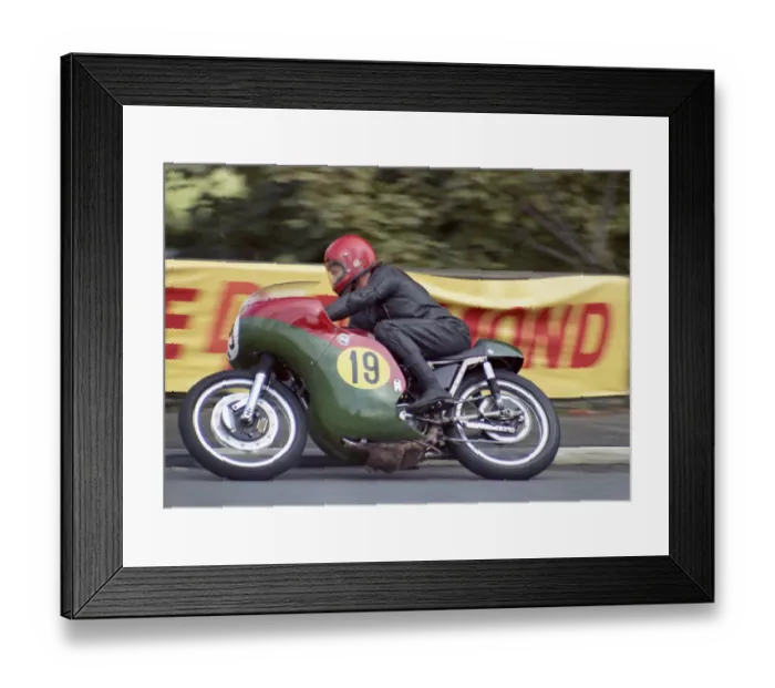 Framed Print : Dave Bevan (Matchless) 1974 Senior Manx Grand Prix Framed Print : Dave Bevan (Matchless) 1974 Senior Manx Grand Prix