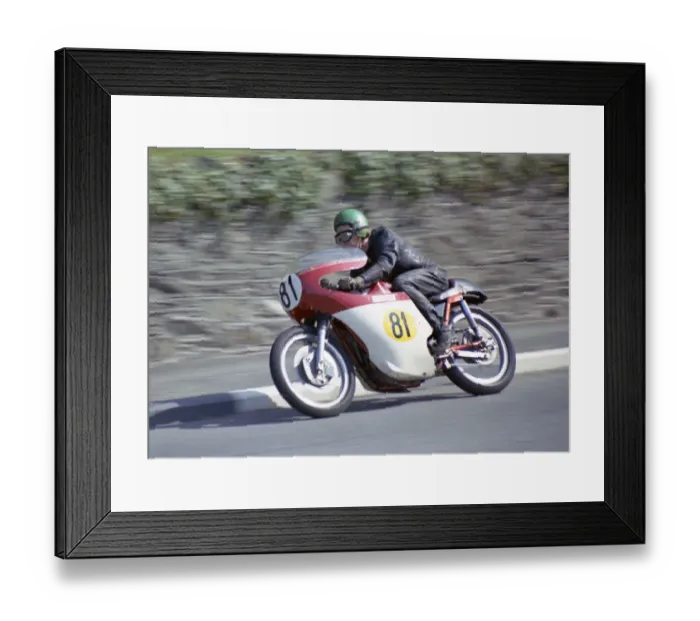 Framed Print : Brian Cammack (Norton) 1973 Senior Manx Grand Prix Framed Print : Brian Cammack (Norton) 1973 Senior Manx Grand Prix