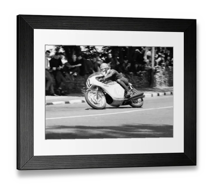 Framed Print : Luigi Taveri (Honda) 1964 Lightweight TT Framed Print : Luigi Taveri (Honda) 1964 Lightweight TT
