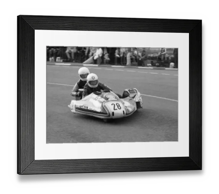 Framed Print : Wallace Coates & Ernie Coates (Windle Yamaha) 1980 Sidecar TT Framed Print : Wallace Coates & Ernie Coates (Windle Yamaha) 1980 Sidecar TT